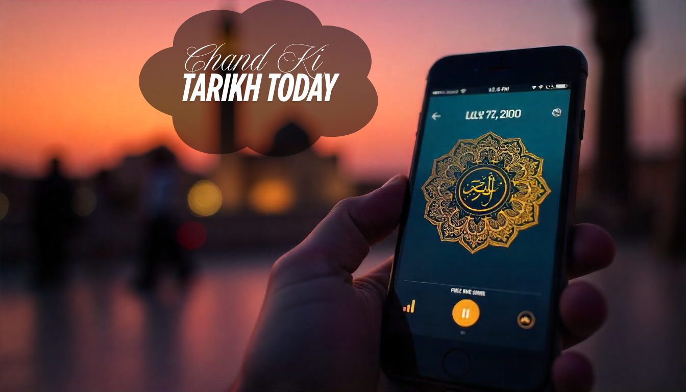 Chand Ki Tarikh Today - Current Islamic Date 2025