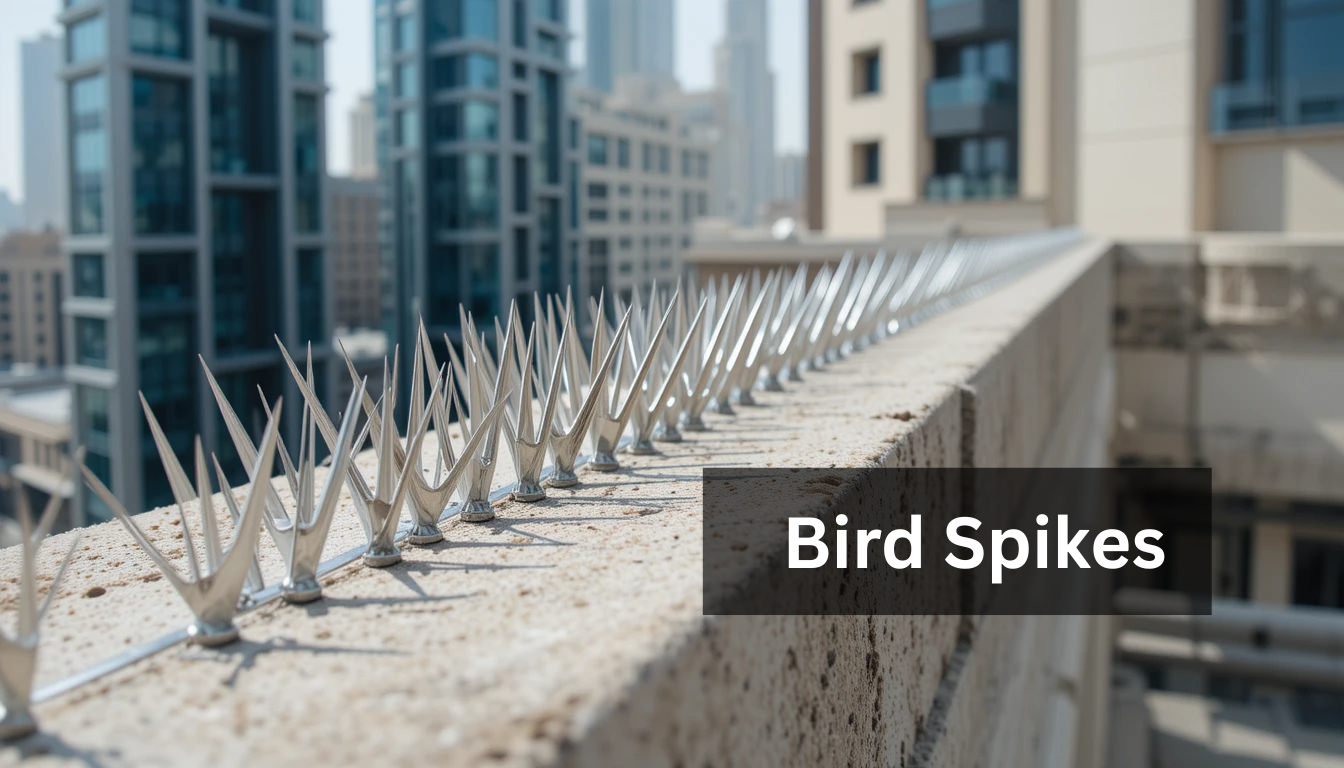 Bird Spikes Dubai - Al Mandhar Pest Control